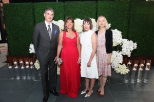 Chief Curator Dan Cameron, Christine Buck, Diana Thater, Lynne Cooke