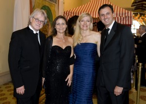 Music Director of the Pacific Symphony Carl St. Clair, Susan St. Clair, Michele Forsyte, and President & CEO of the Pacific Symphony John Forsyte