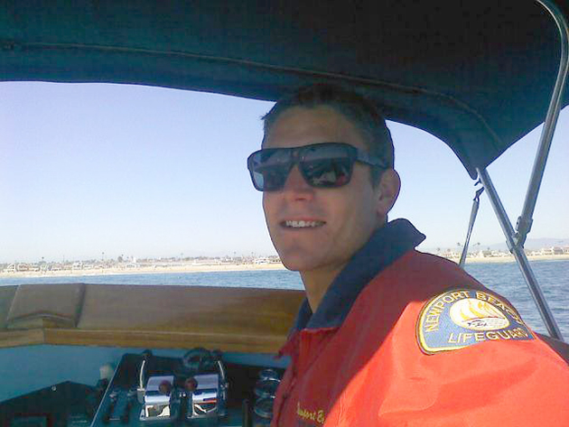 Ben Carlson — Photo courtesy of the Newport Beach Fire Department ©