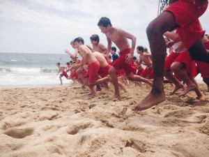 Kids take to the beach this summer for the Newport Beach Junior Lifeguard program.