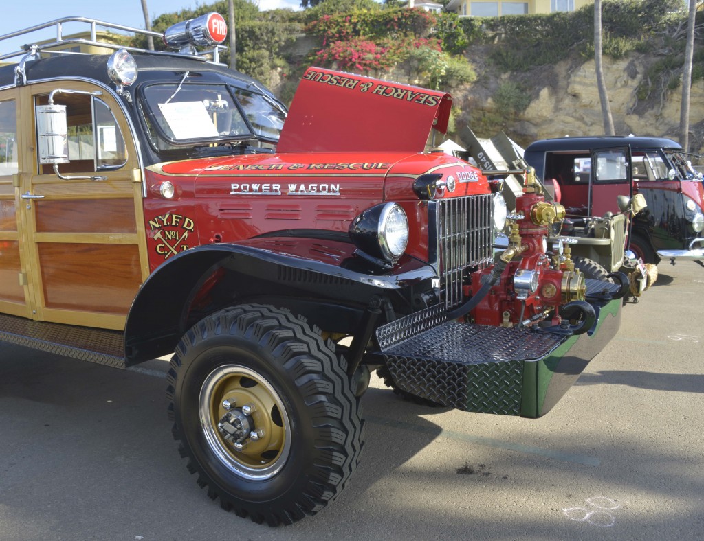 Classic Fire Department Rescue vehicle