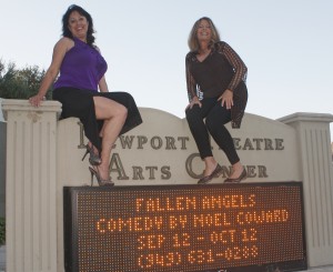 Della Lisi Kerr and Joan Meissenberg in ‘Fallen Angels’