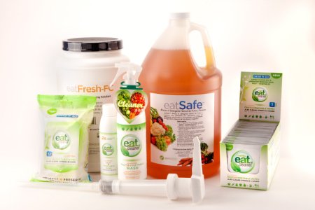 eatSafe cleans produce and vegetables at Newport-Mesa schools — Photo courtesy of eatSafe ©