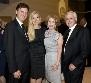 President of the Pacific Symphony, John Forsyte, Michele Forsyte, with Concert Sponsors Ellie and Mike Gordon