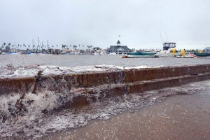 Balboa Island flooding, Dec. 2010