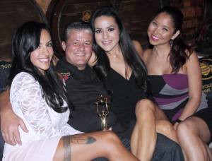 Chef Yvon Goetz of The Winery, and friends