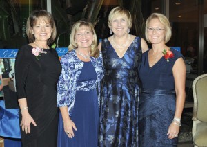 Celebrate Leadership Co-Chair Donna Giordano, Girl Scouts of Orange County Board Chair Julie Miller Phipps, Girl Scouts of Orange County CEO Nancy Nygren and Celebrate Leadership Co-Chair Shannon Kennedy