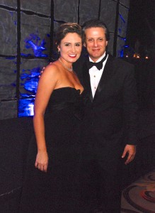 Big Brothers Big Sisters of Orange County CEO Melissa Beck and Auction.com Chairman and Big Brothers Big Sisters of Orange County Board Member Rob Friedman.