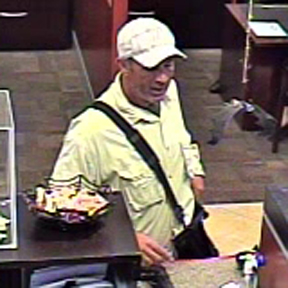The robbery suspect — Courtesy of the Newport Beach Police Department ©