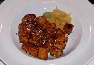 Barbecued tofu at Babette's