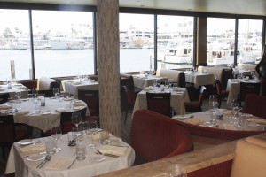 The Winery offers harbor views from every table