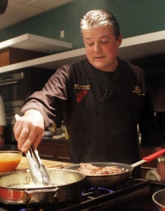 Chef Yvon Goetz of The Winery - our favorite chef and restaurant of the year