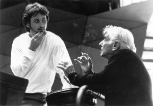 Pacific Symphony Music Director Carl St.Clair and Leonard Bernstein