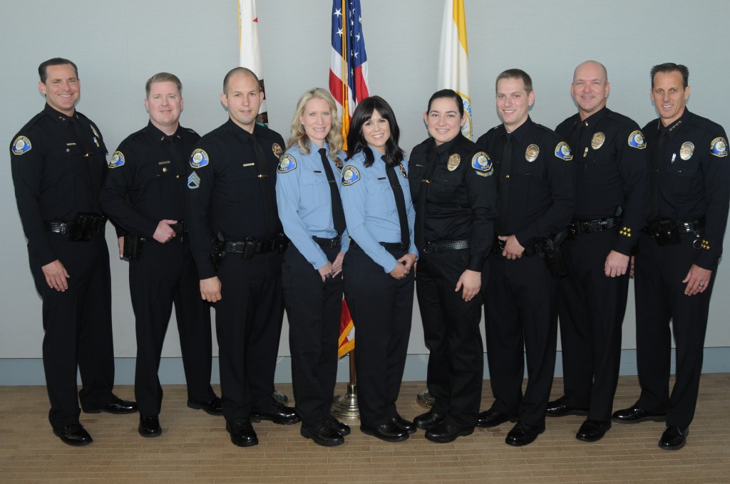 Newport Beach Police Department promotes and swears in officers