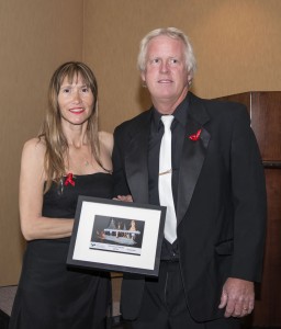 Rose and Ron Cram at the Christmas Boat Parade dinner