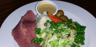 Corned Beef and Cabbage at Muldoon's