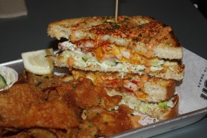 CXlobster grilled cheese sandwich