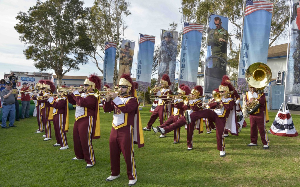 USC Band at Super Bowl event