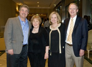 Event Co-chair Mike Kerr, Event Co-chair Valerie Van de Zilver, Wendy Salter, Event Co-chair Fred Salter