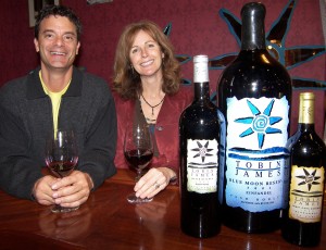 Lance and Claire Silver of Tobin James Cellars