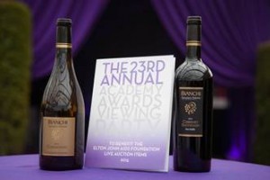Bianchi wines at Elton John's Academy Awards viewing party