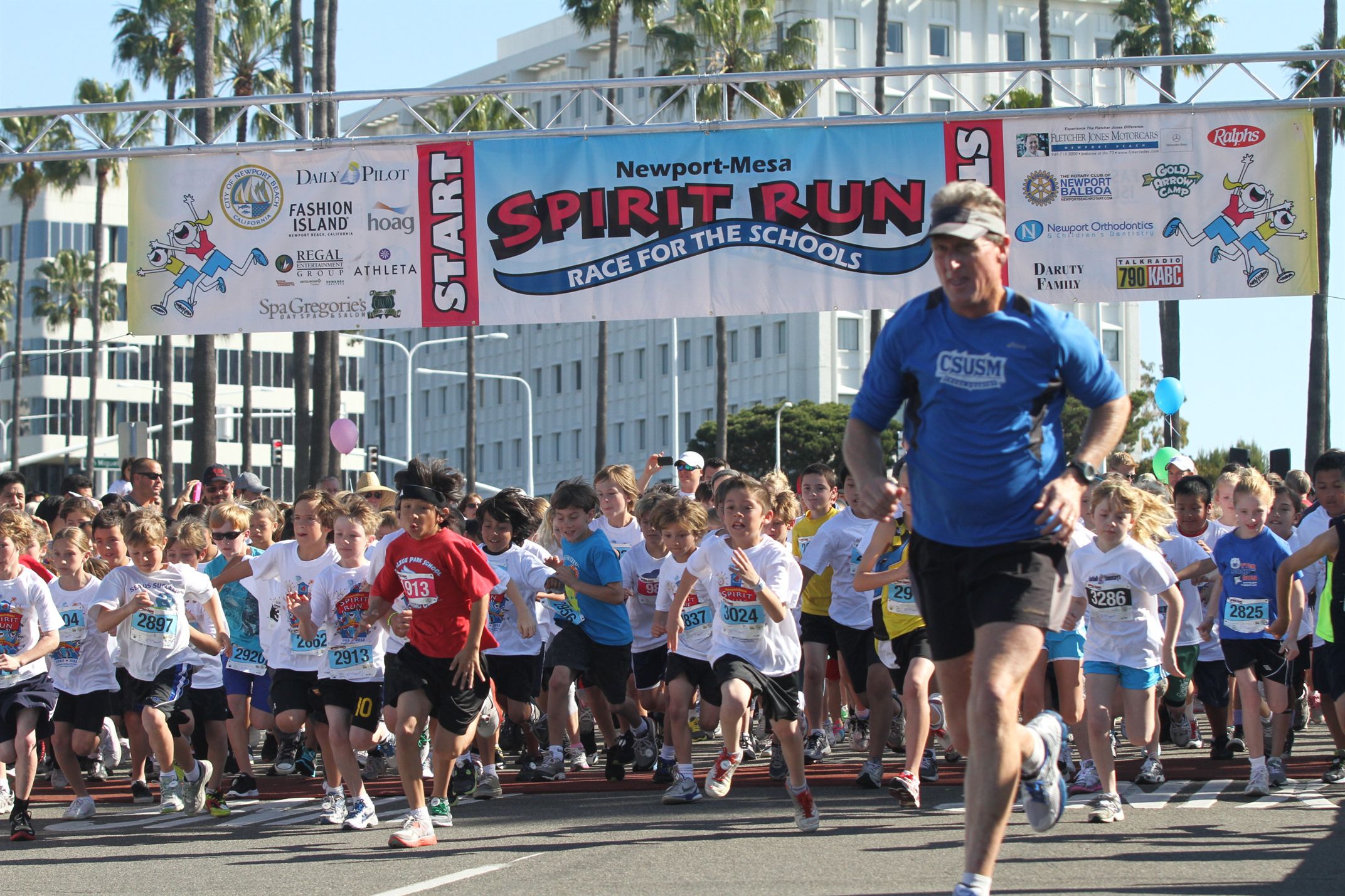 Runners Catch the Spirit at Annual NewportMesa Spirit Run Newport