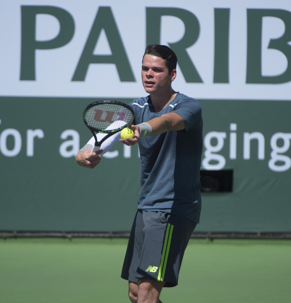 Milos Raonic — Photo by Lawrence Sherwin ©