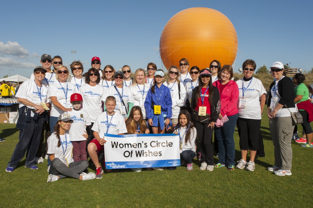 The 2014 Women's Circle of Wishes walking team. — Photo courtesy MAW OCIE