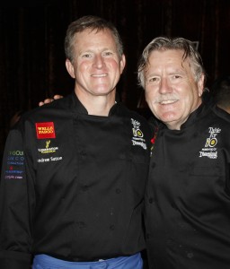 Chef Andrew Sutton and Chef Pascal Olhats of Café Jardin in Corona del Mar