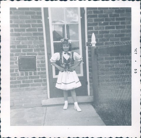 Bernadette Senn in a Polish costume when she was 8 years old. — Photo courtesy Bernadette Senn ©