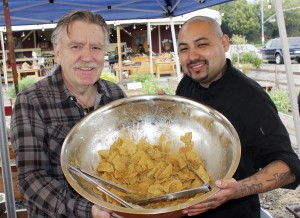 Chefs Pascal Olhats and Chris Tzorin