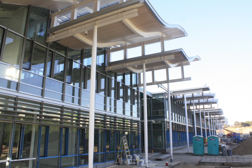 Newport Beach Civic Center under construction in the fall of 2012 — Photo by Christopher Trela ©