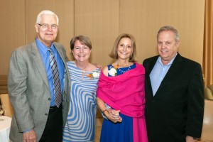 Rich and Reneé Stearns with Women of Vision Founder Ann McKusick and husband Richard