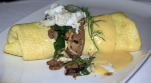 Crab Omelet at Fleming's