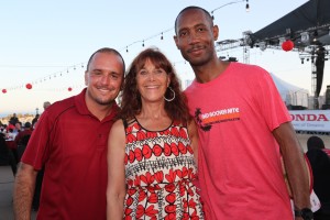 Newport Beach resident Anthony Saba, head of school at Orangewood Children’s Foundation: The Academy, Corona Del Mar resident Susan Samueli, co-chair of the board for Orangewood Children’s Foundation and vice president of The Samueli Foundation, and Anthony Mays, software engineer for Google.