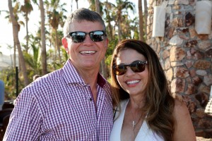 Newport Coast residents Joe Lozowski, president of Tangram Interiors and board member of the Orangewood Children’s Foundation, and his wife Sonya Lozowski.