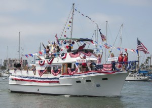 Old Glory Boat Parade / photo  by Charles Weinberg