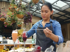 Bellini cart at Cucina Enoteca