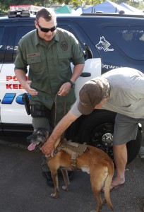 k 9 at national night out