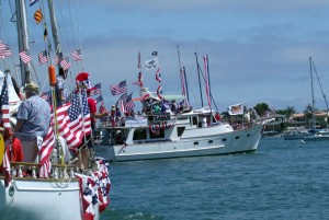 Old Glory boat parade
