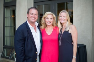 Bluewater Grill owners Jim and Julie Ann Ulcickas with Kure It Cancer Research Executive Director Alison Hahn