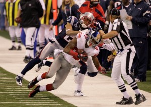 Laird Hayes makes a call in Super Bowl XLVI that changed the outcome of the game. 