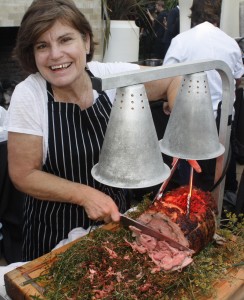 Chef Cathy Pavlos, winner for Best Mediterranean (LUCCA) and Best Vegetarian (Provenance)