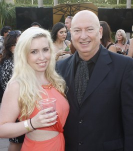 Catherine with Anaheim White House owner and chef Bruno Serato