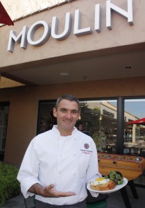 Owner and Chef Laurent at Moulin