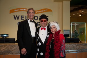 Rick Baily, board chairman of Discovery Science Foundation and vice president of Boeing Test and Evaluation, with Newport Beach resident James "Walkie" Ray, Discovery Cube Orange County board member and general partner of Sanderson J. Ray Development, and his wife Janet Ray, Discovery Cube Orange County's gala committee co-chair.