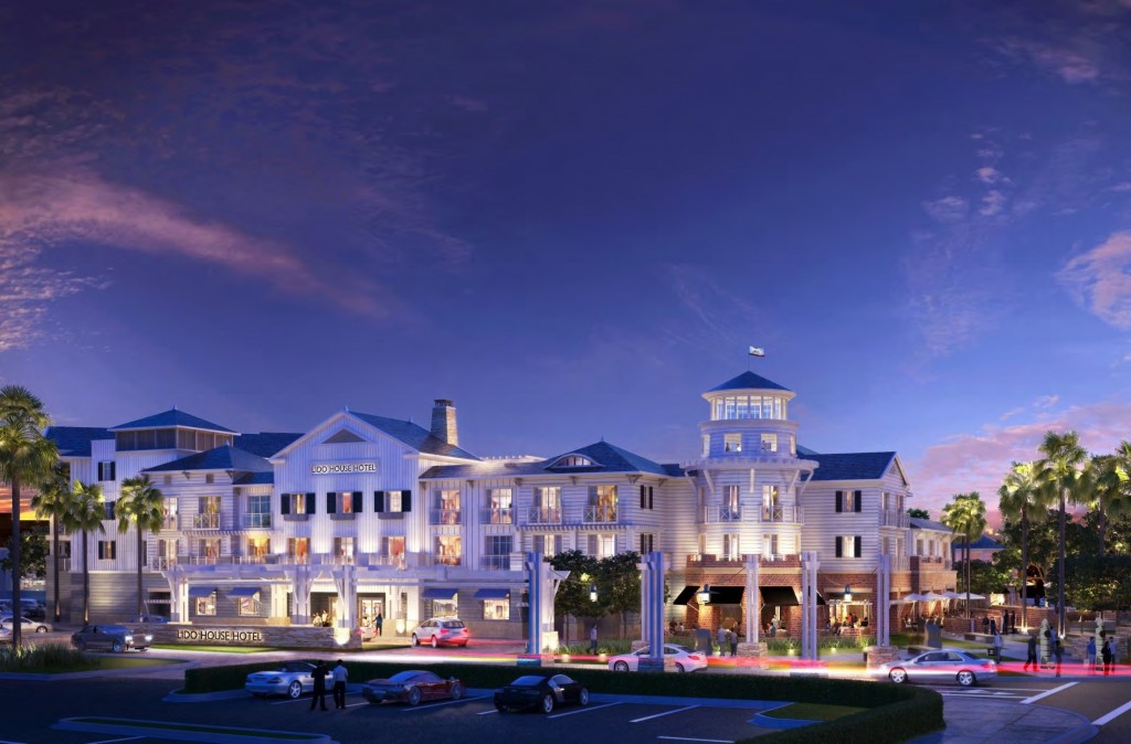 An artist rendering of Lido House Hotel. — Photo courtesy the California Coastal Commission