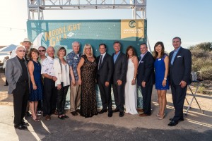 The Crystal Cove Alliance Board of Directors pose at the 2015 Moonlight Gala