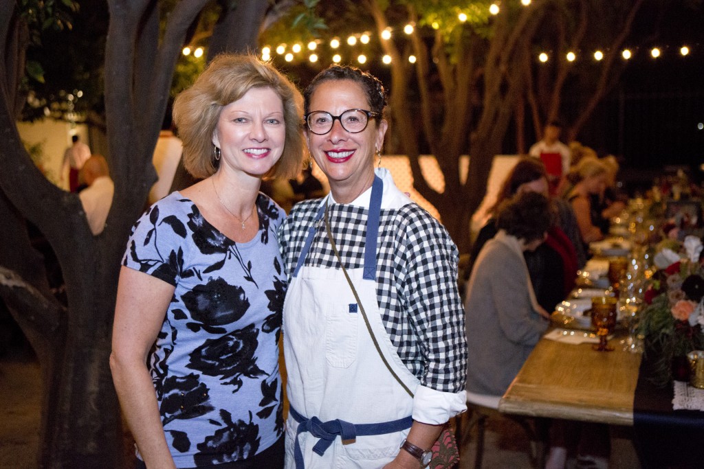 Sandy Segerstrom Daniels and Nancy Silverton. — NB Indy photo ©