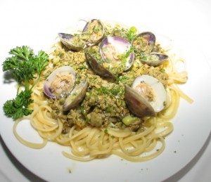 A signature pasta dish at Amelia's